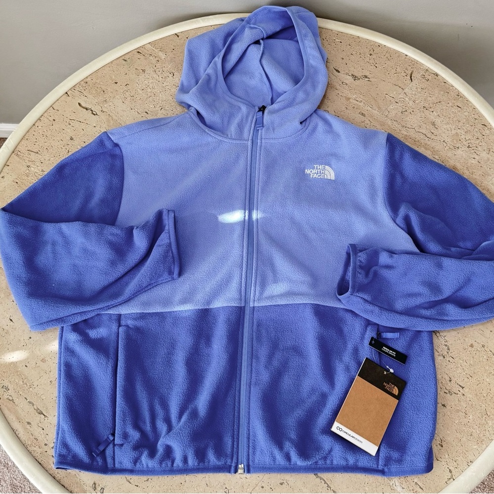 The North Face Two-Tone Blue Fleece Jacket